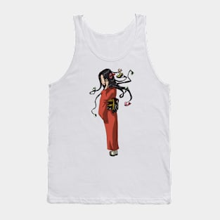 Yokai Woman Futakuchi-onna MONSTER GIRLS Series I Tank Top